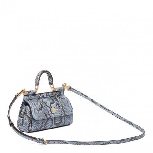Light Blue Sicily Small Handbag