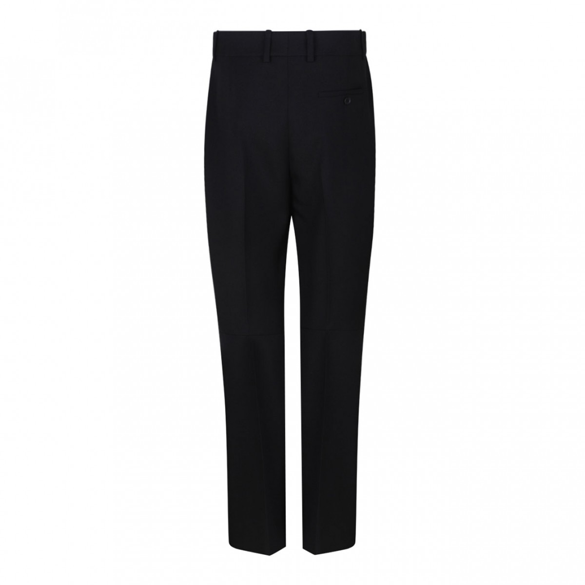 Black Flare Kick Trousers