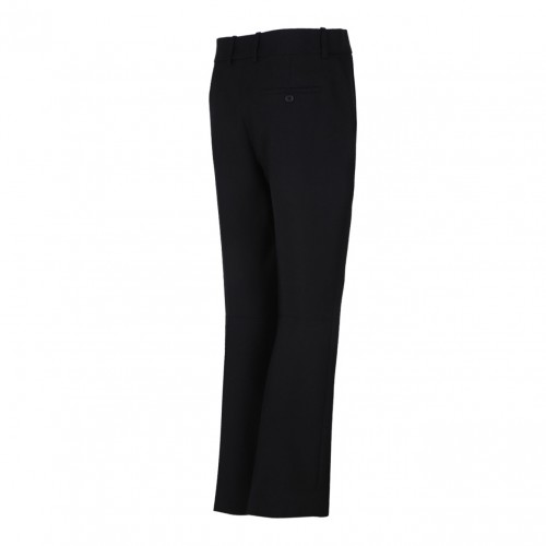 Black Flare Kick Trousers