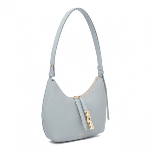 Light Blue Small Goccia Shoulder Bag