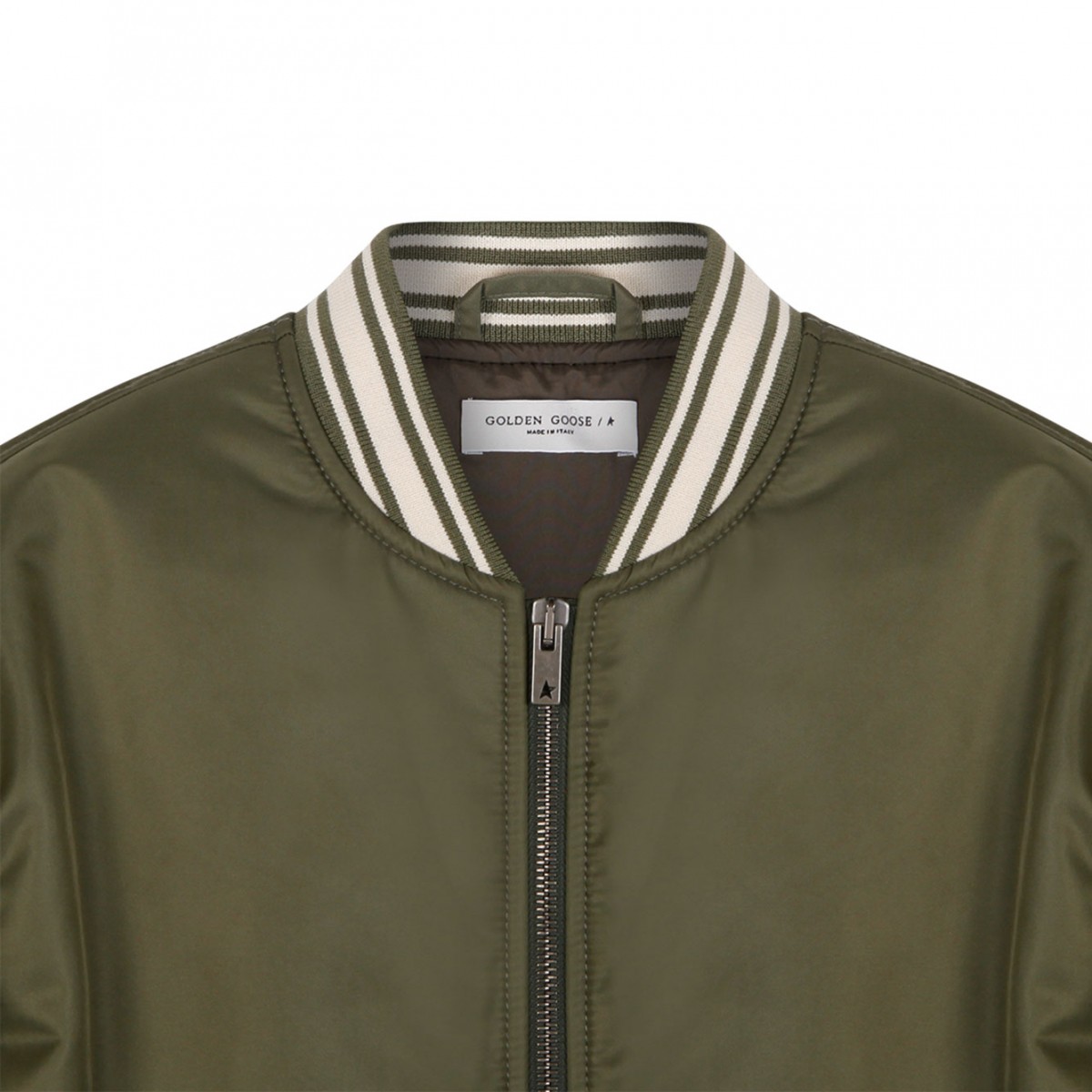 Army Green Bomber Jacket