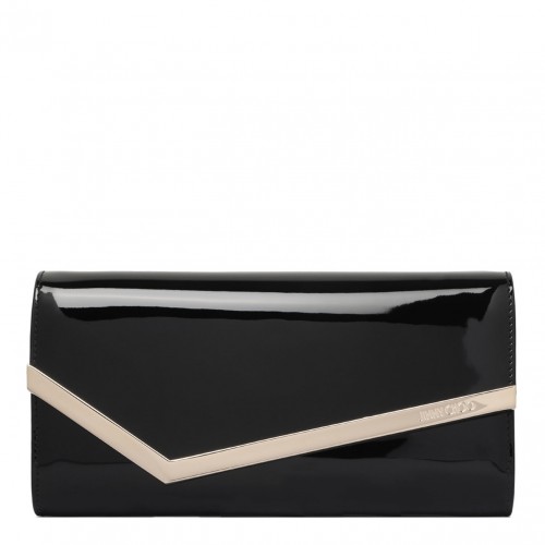 Black Emmie Clutch Bag