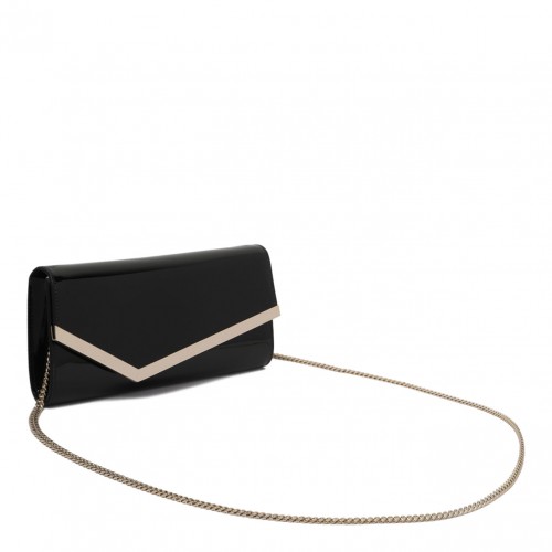 Black Emmie Clutch Bag
