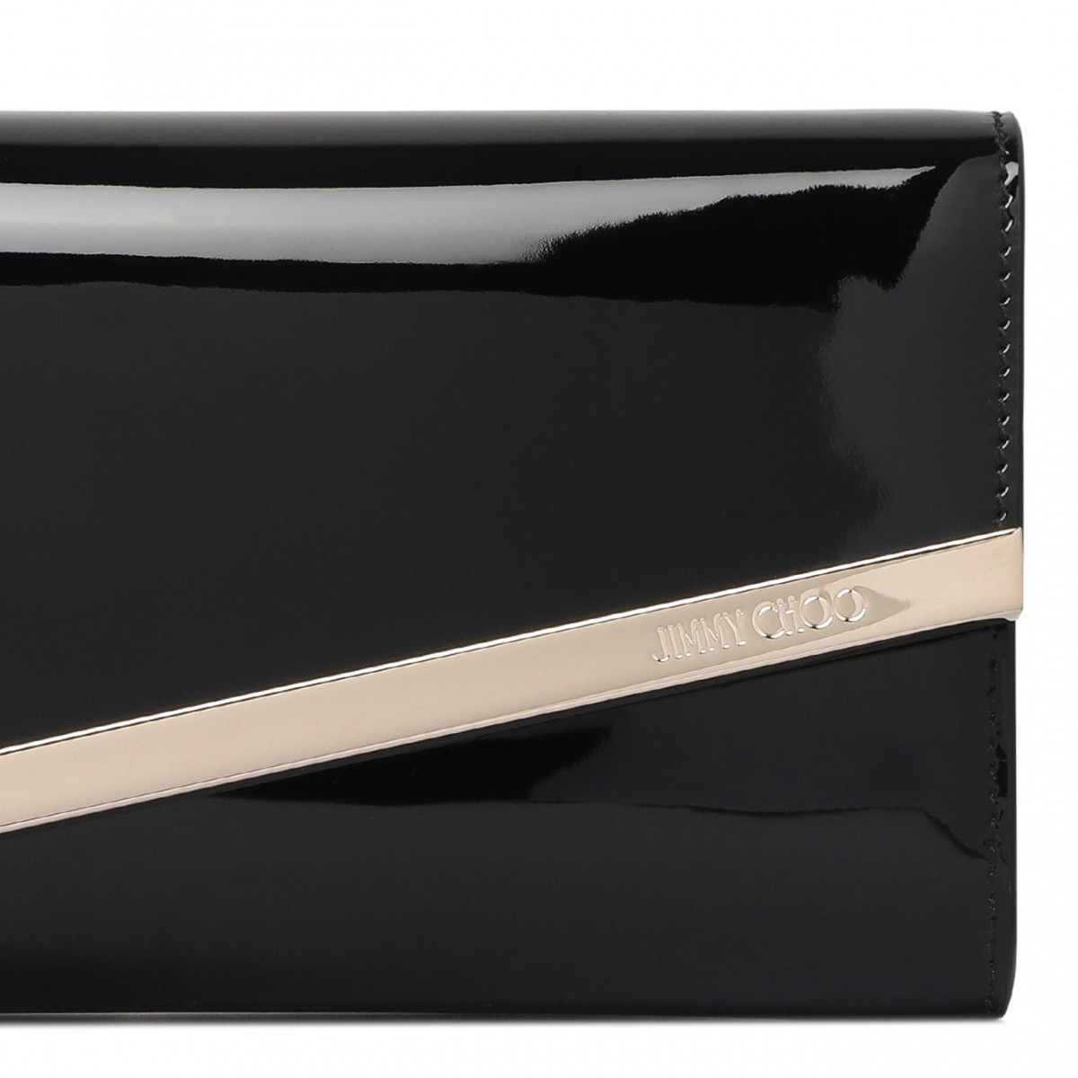 Black Emmie Clutch Bag