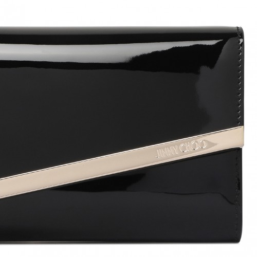 Black Emmie Clutch Bag