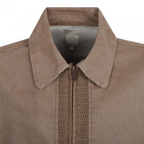 Light Brown Denim Jacket