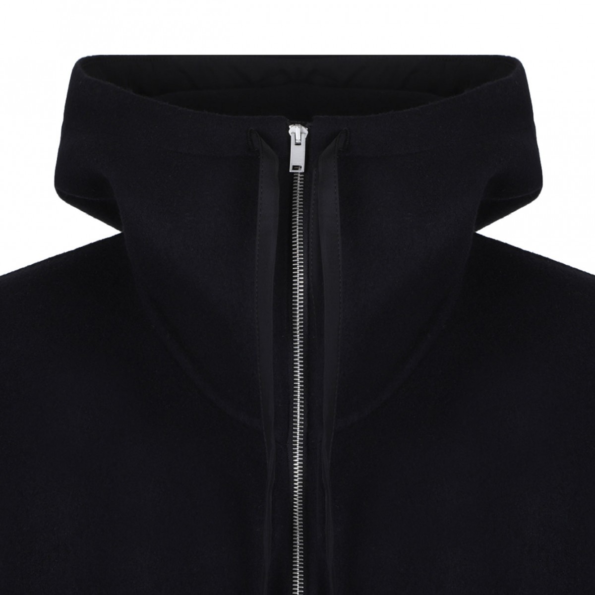 Black Hooded Jacket