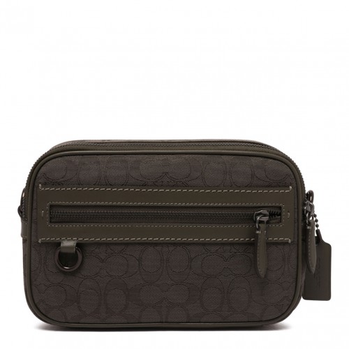 Olive Theo Jacquard Signature Camera Bag