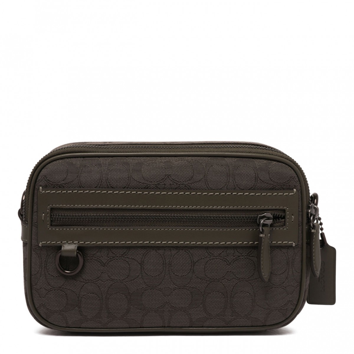 Olive Theo Jacquard Signature Camera Bag