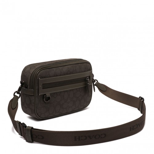 Olive Theo Jacquard Signature Camera Bag