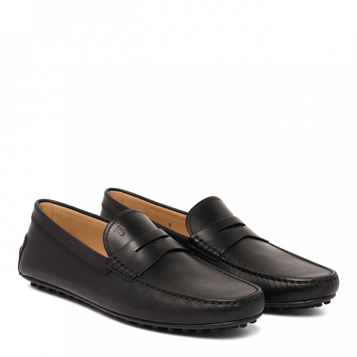 Black City Gommino Loafers