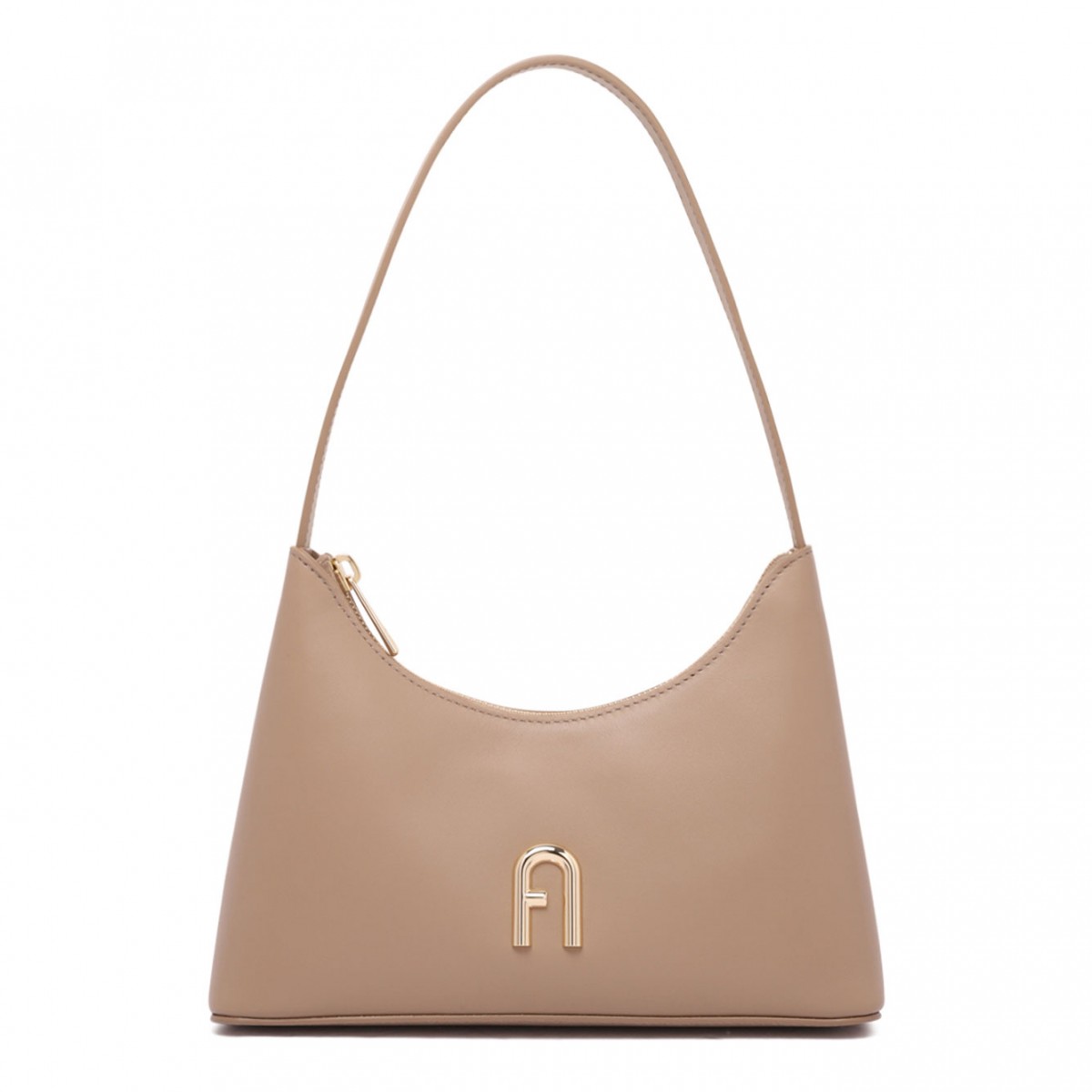 Greige Mini Diamamte Shoulder Bag