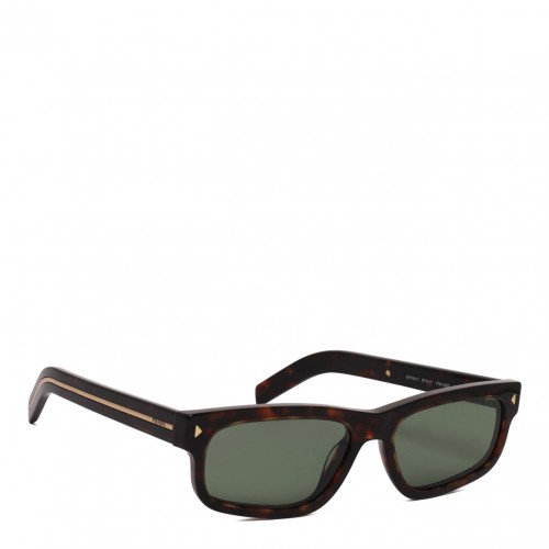 Brown Rectangular Sunglasses 2
