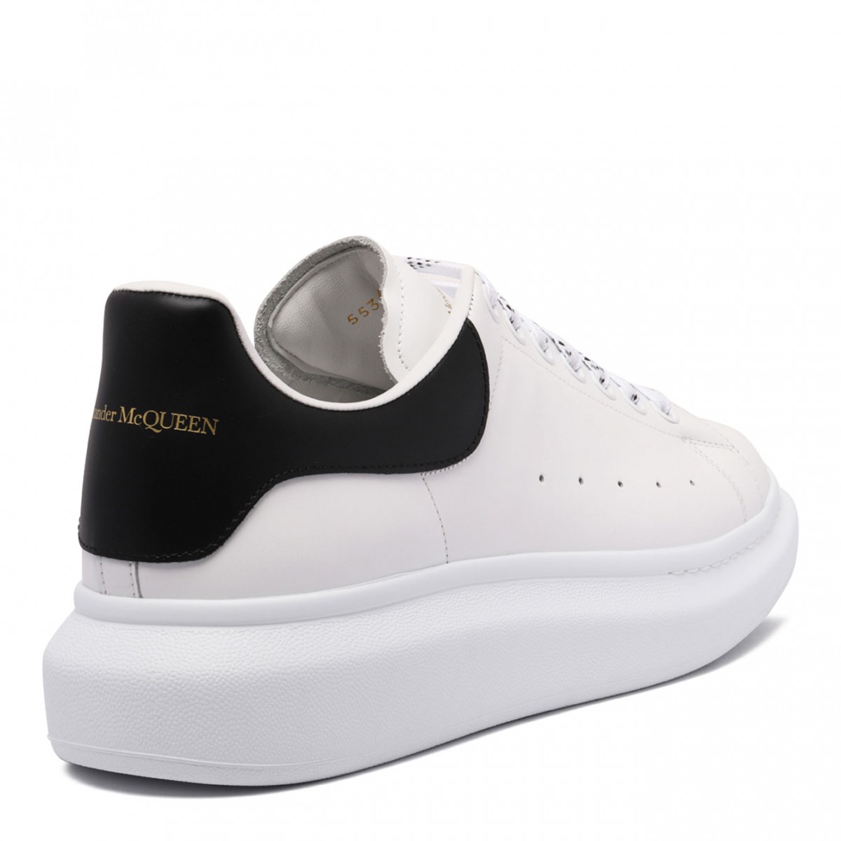 White and Black Oversize Sneakers