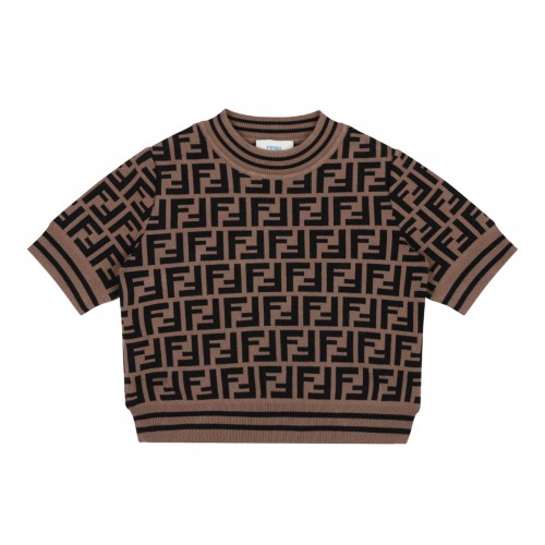 Fendi Kids Pumpkin Sweater
