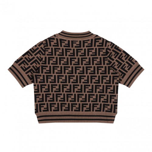 Fendi Kids Pumpkin Sweater 2
