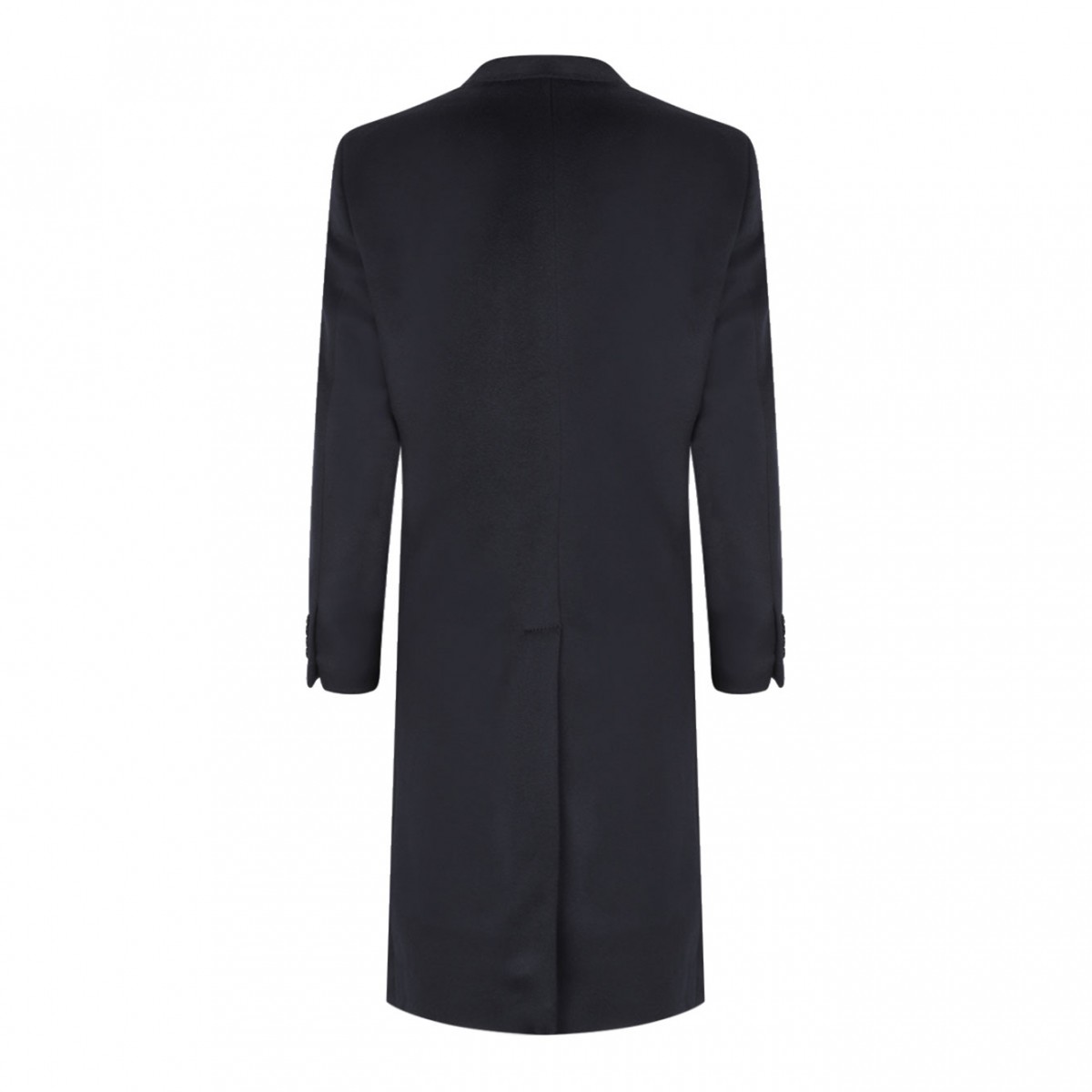 Dark Blue Cashmere Coat