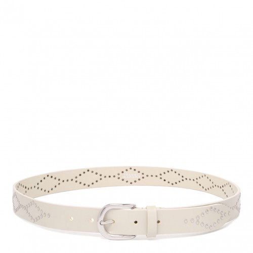 Chalk White Liliana Belt