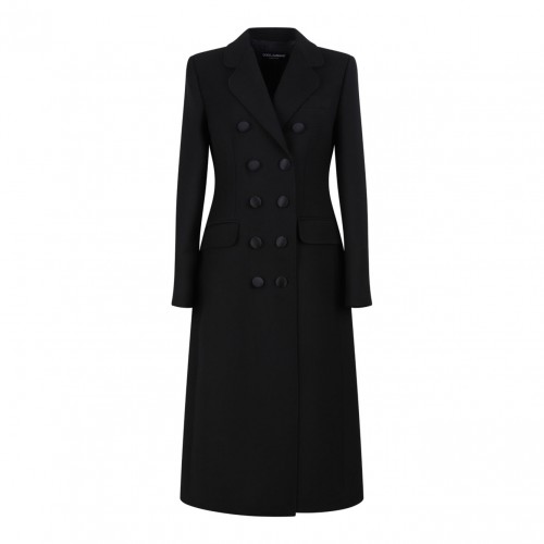 Black Double-Breasted Blazer