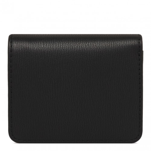 Black Logo Lettering Wallet 2