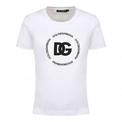 White DG Logo T-Shirt