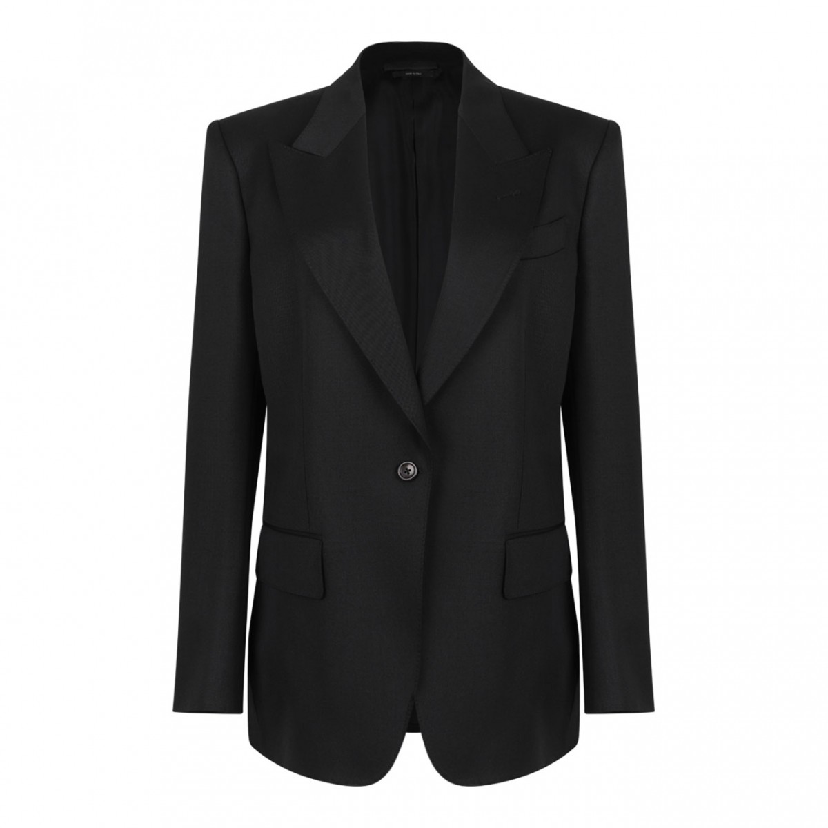 Black Single Breasted Blazer