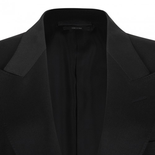 Black Single Breasted Blazer