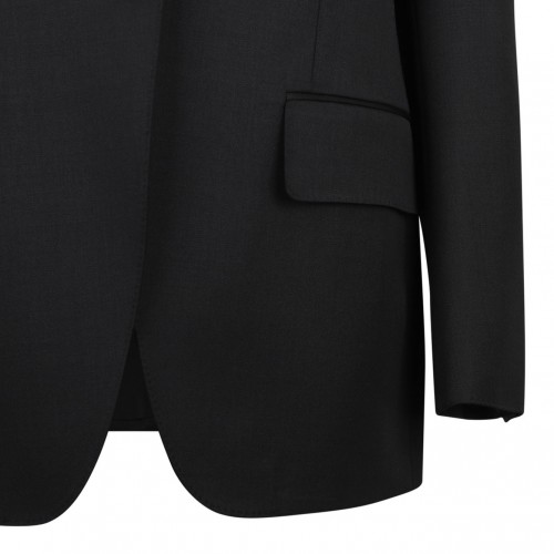 Black Single Breasted Blazer