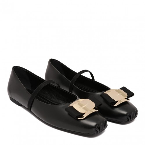 Black New Vara Ballerina Shoes 2