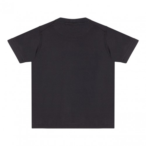 Blue Grey Logo Patch T-shirt 2