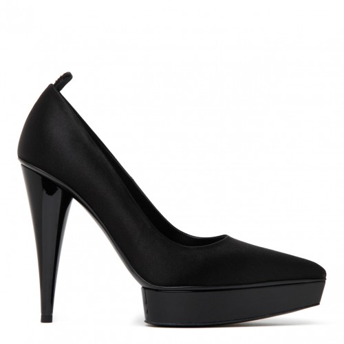 Black Platform Pumps