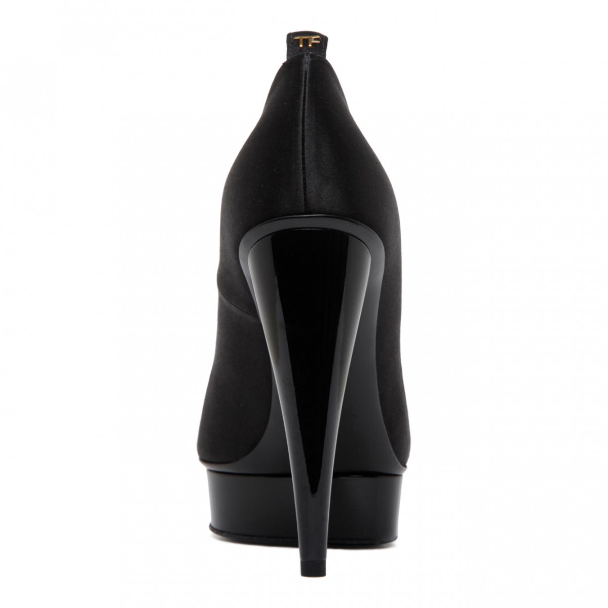 Black Platform Pumps