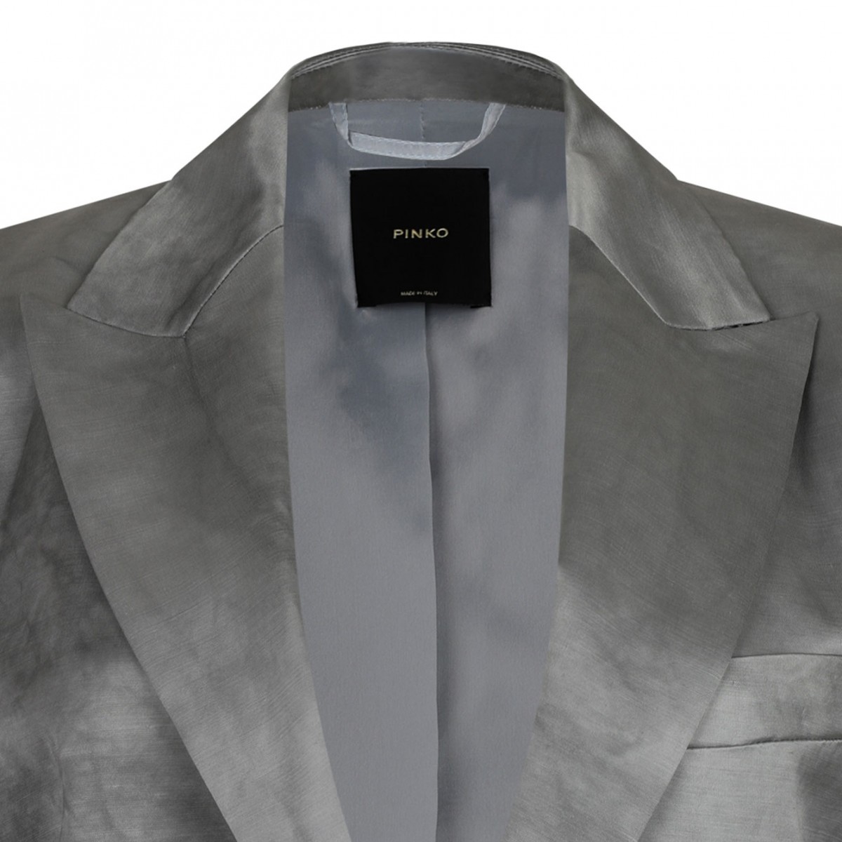 Ash Grey Single Breasted Blazer