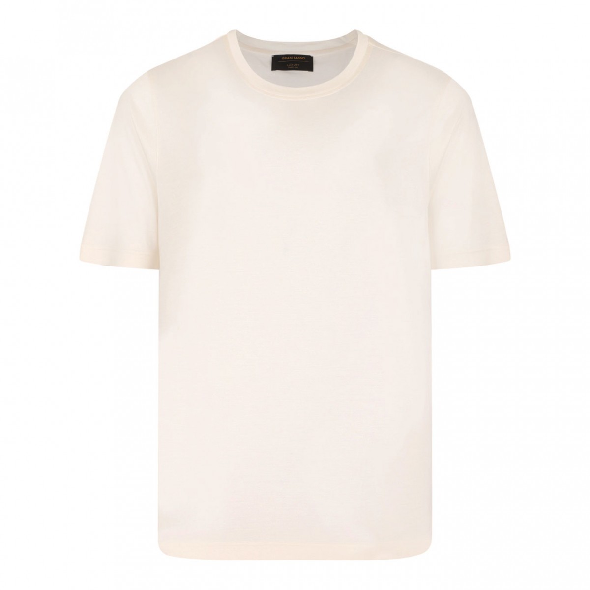 Cream Knitwear T-Shirt
