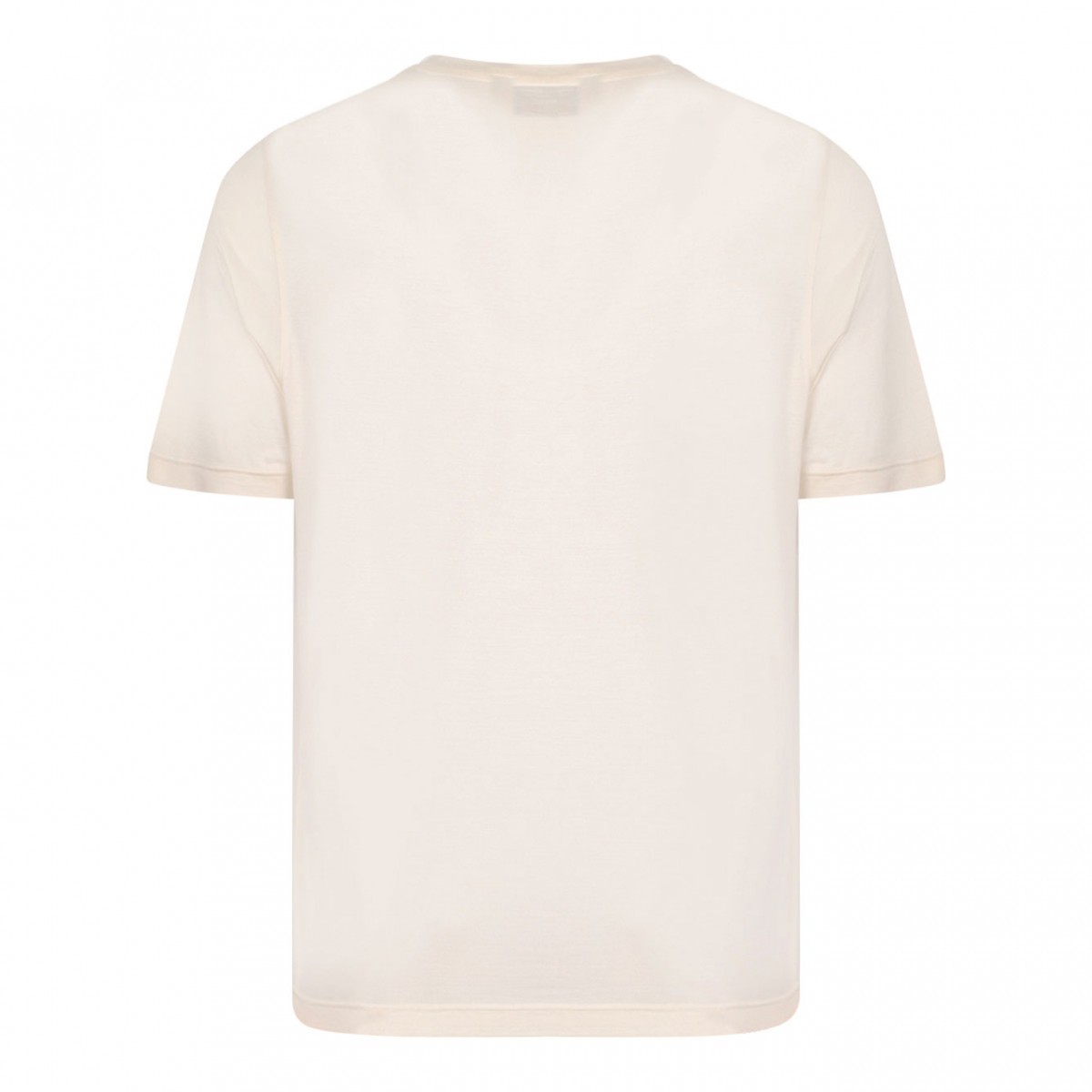Cream Knitwear T-Shirt