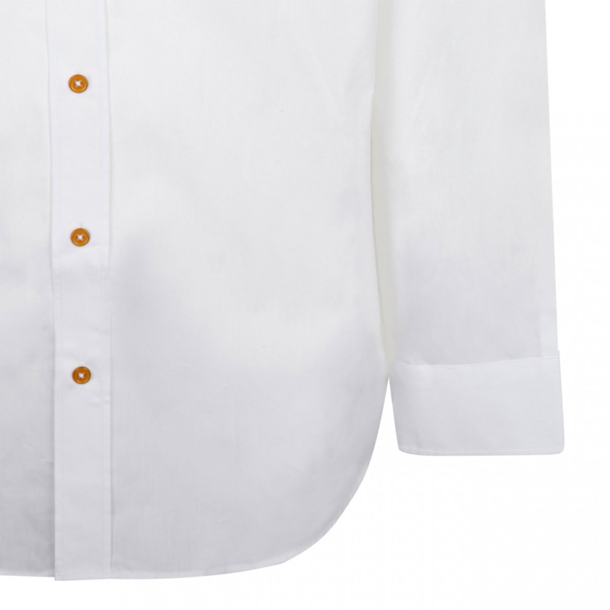 White Two Button Krall Shirt