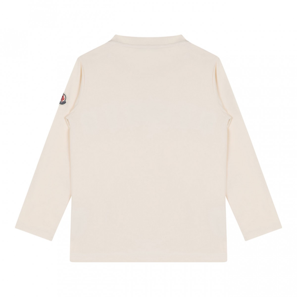 White Logo Print T-Shirt