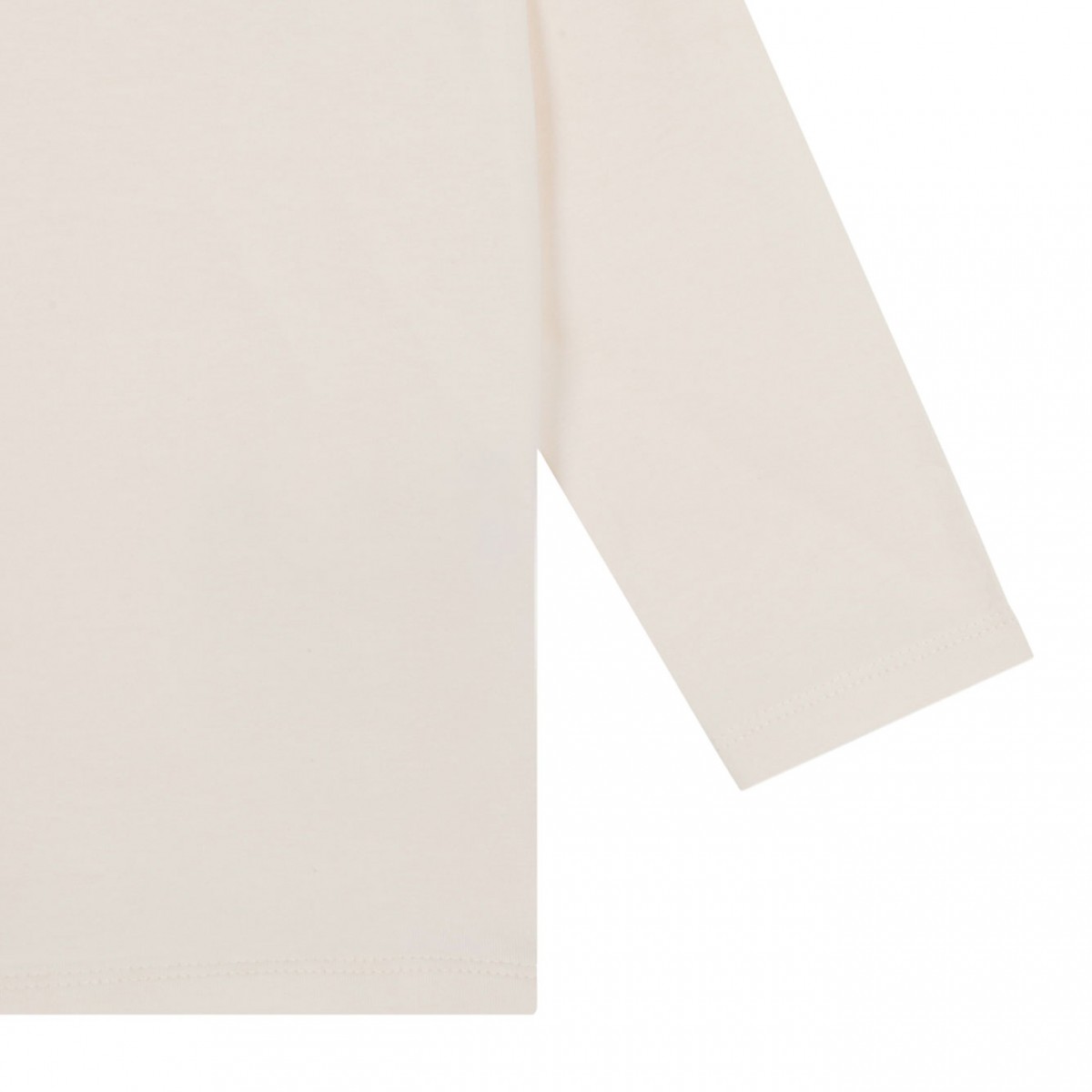 White Logo Print T-Shirt