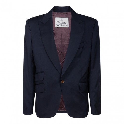 One Button Single Breasted Jacket