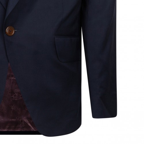 One Button Single Breasted Jacket