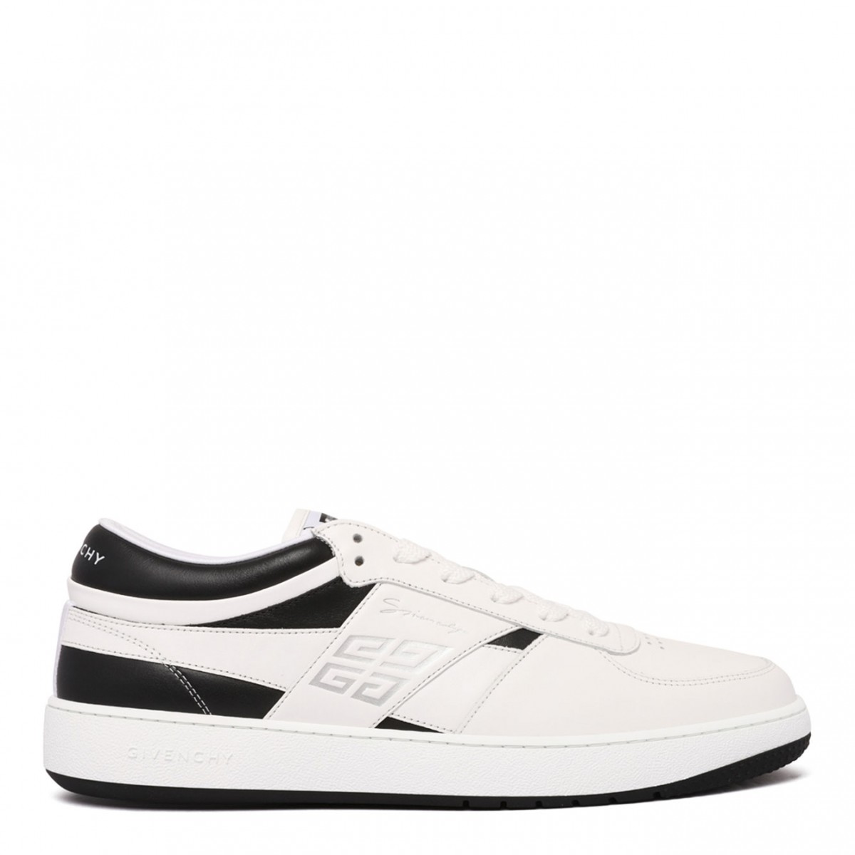 White and Black G Move Sneakers