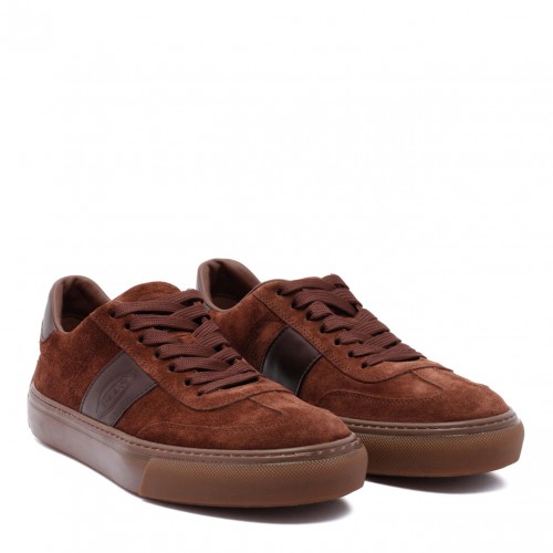 Brown Low Top Sneakers
