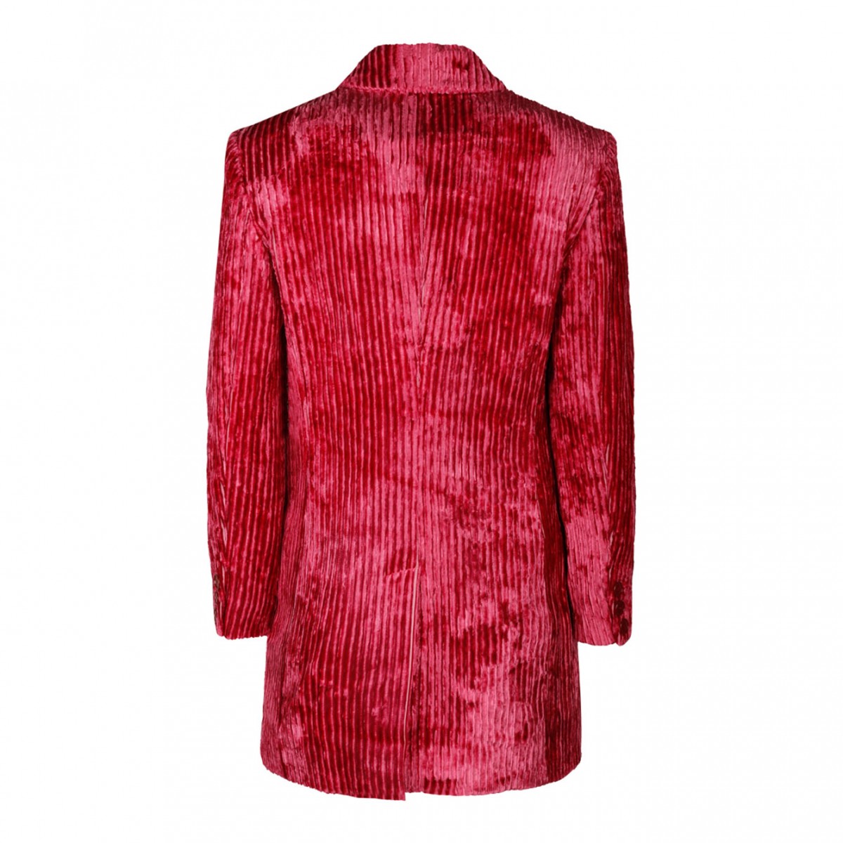 Raspberry Velvet Effect Jacket