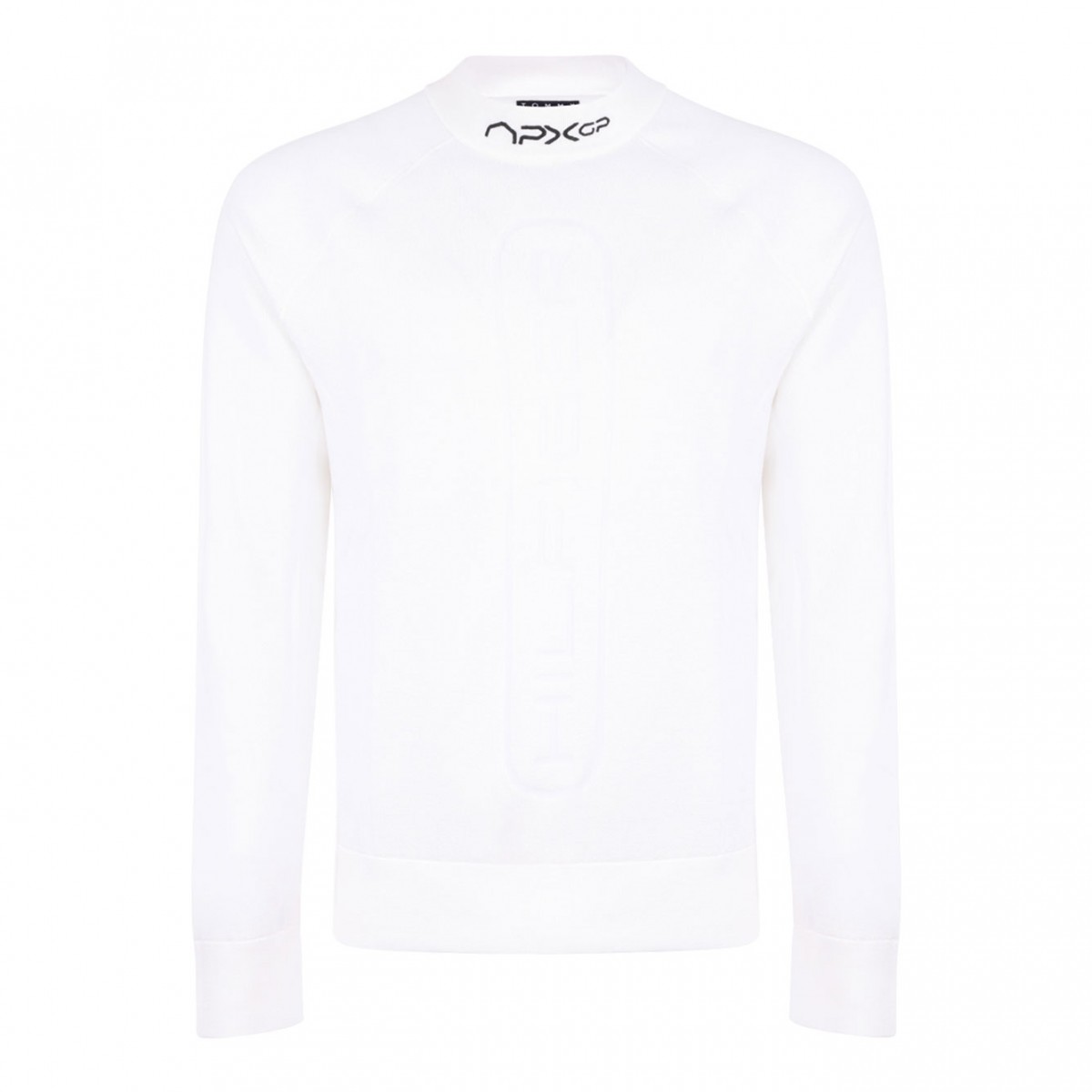 White Knitwear Sweater