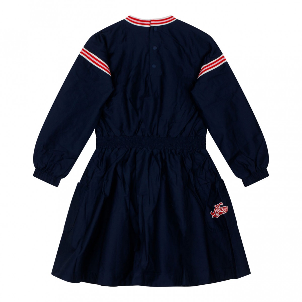 Navy Blue Flared Dress