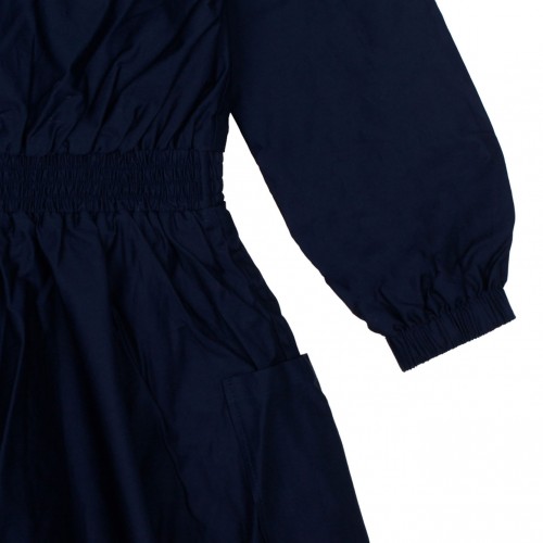 Navy Blue Flared Dress