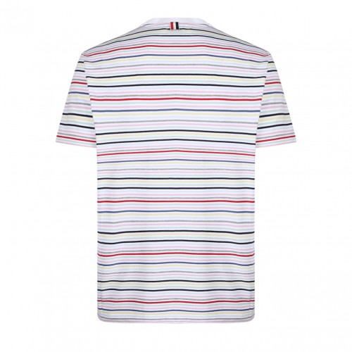 White Striped T-Shirt 2