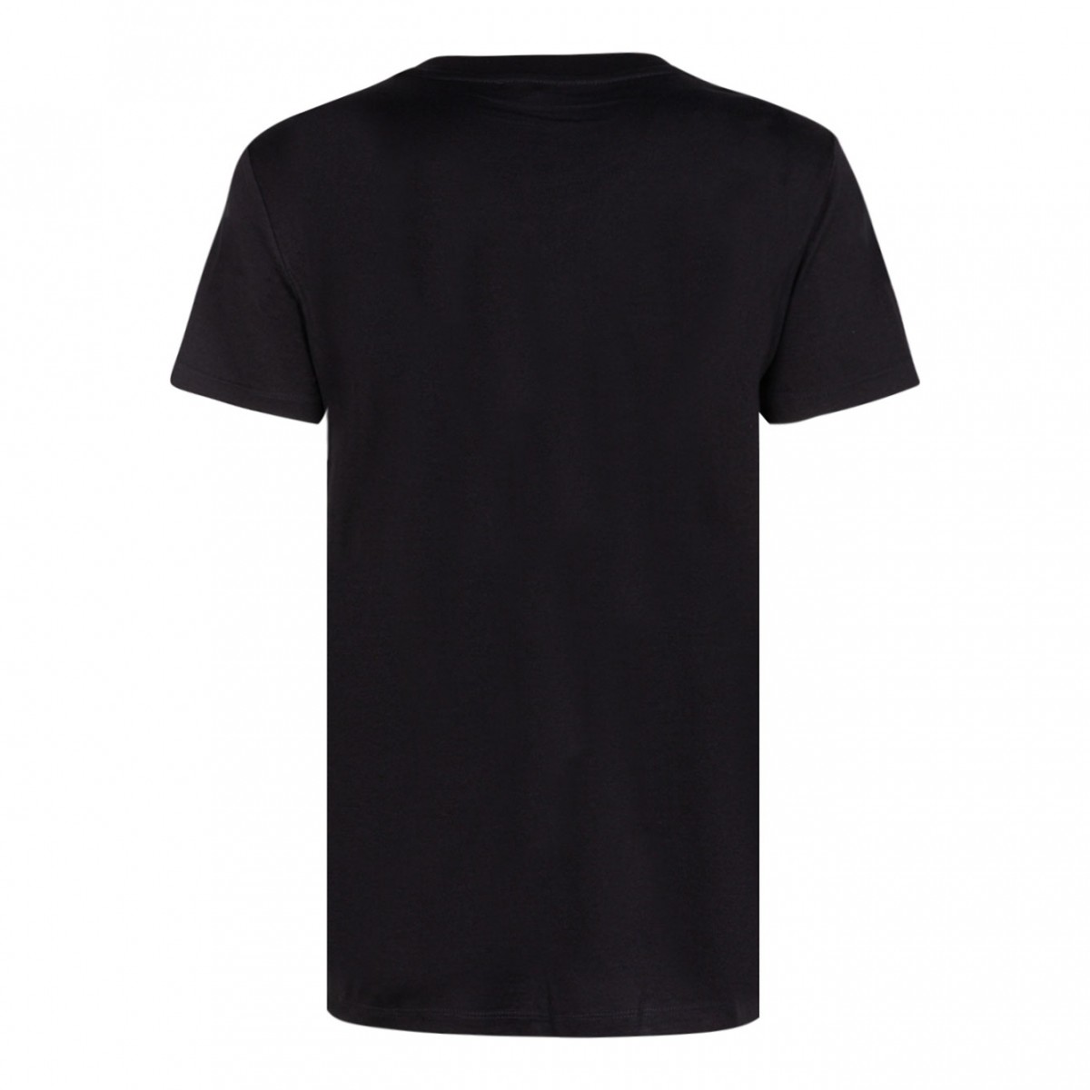 Black Logo Embroidered T-Shirt