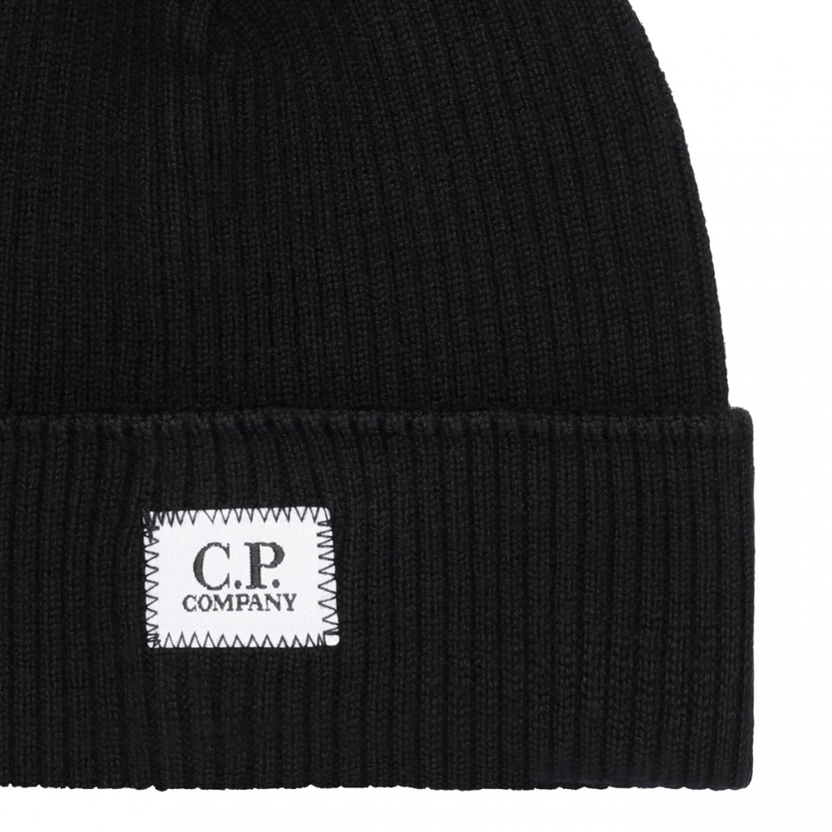 Black Logo Patch Hat