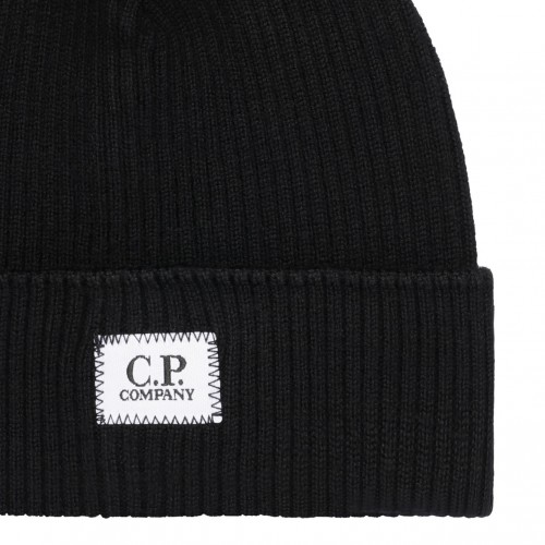 Black Logo Patch Hat